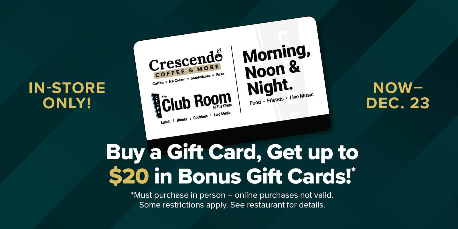 Gift Card Promotion