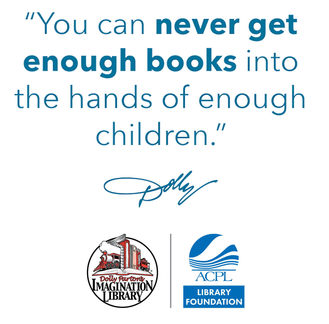 You can never get enough books...