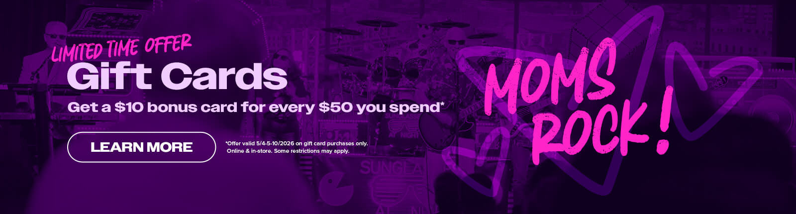Gift Cards - One Week Only